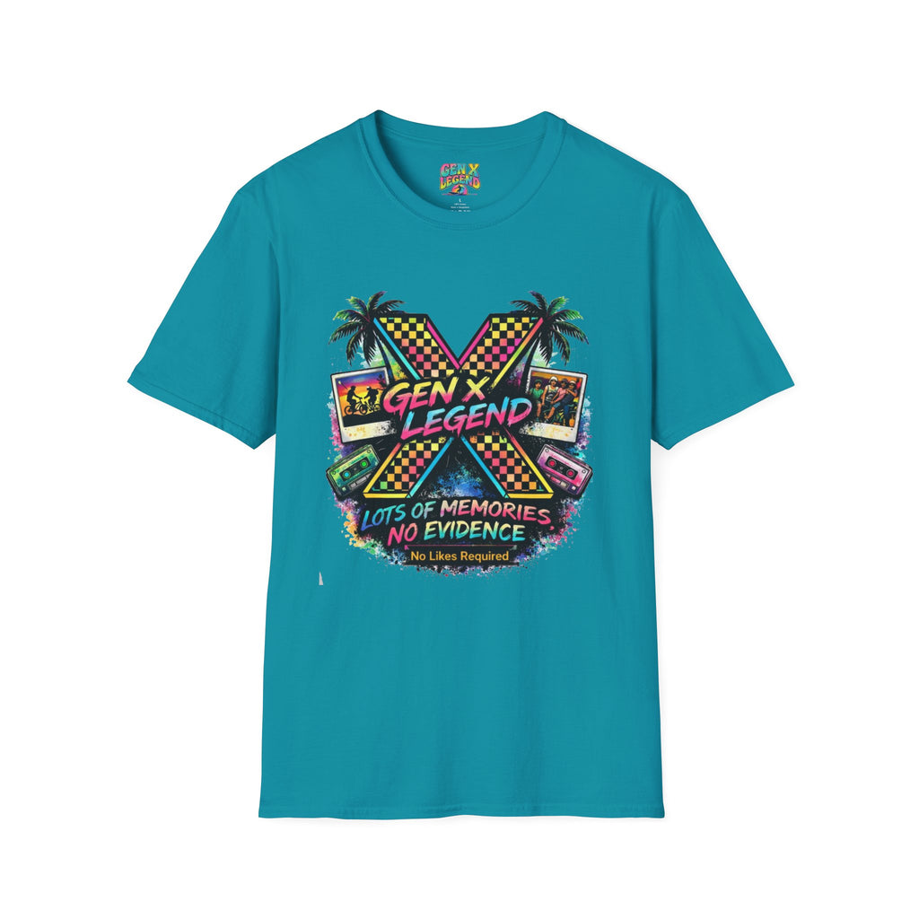 Gen X Legend T-Shirt — 80's Heatwave - 'No Evidence'