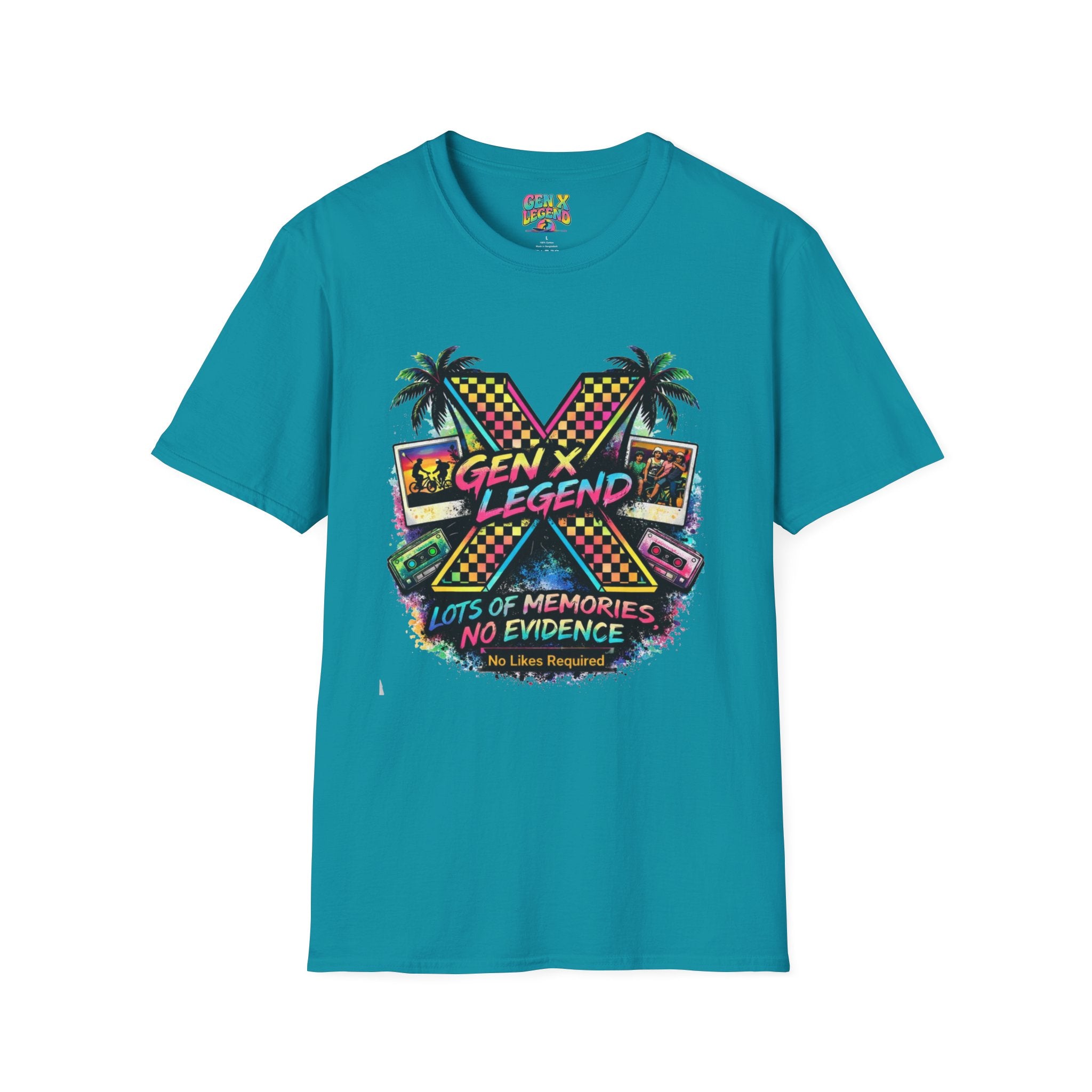 Gen X Legend T-Shirt — 80's Heatwave - 'No Evidence'