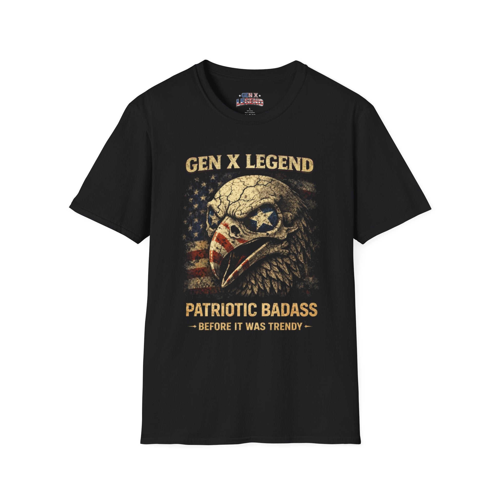 Gen X Legend T-Shirt — 'Patriotic' American Flag Tee