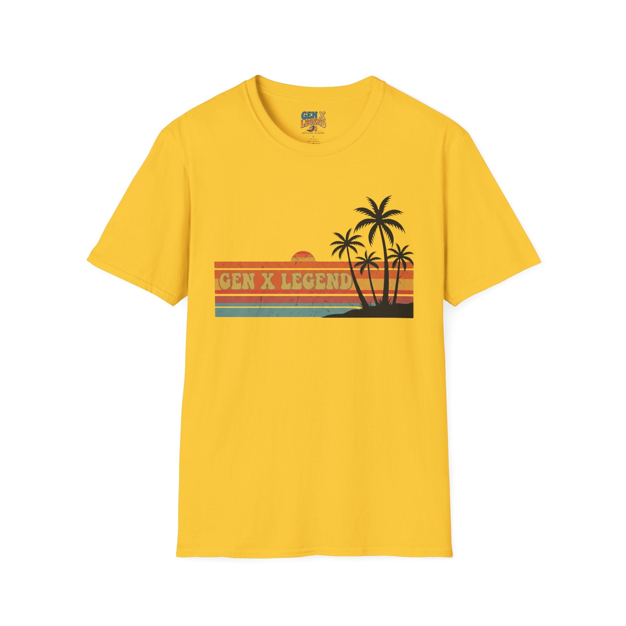 Gen X Legend T-Shirt — 80's Heatwave - 'Pacific Beach'