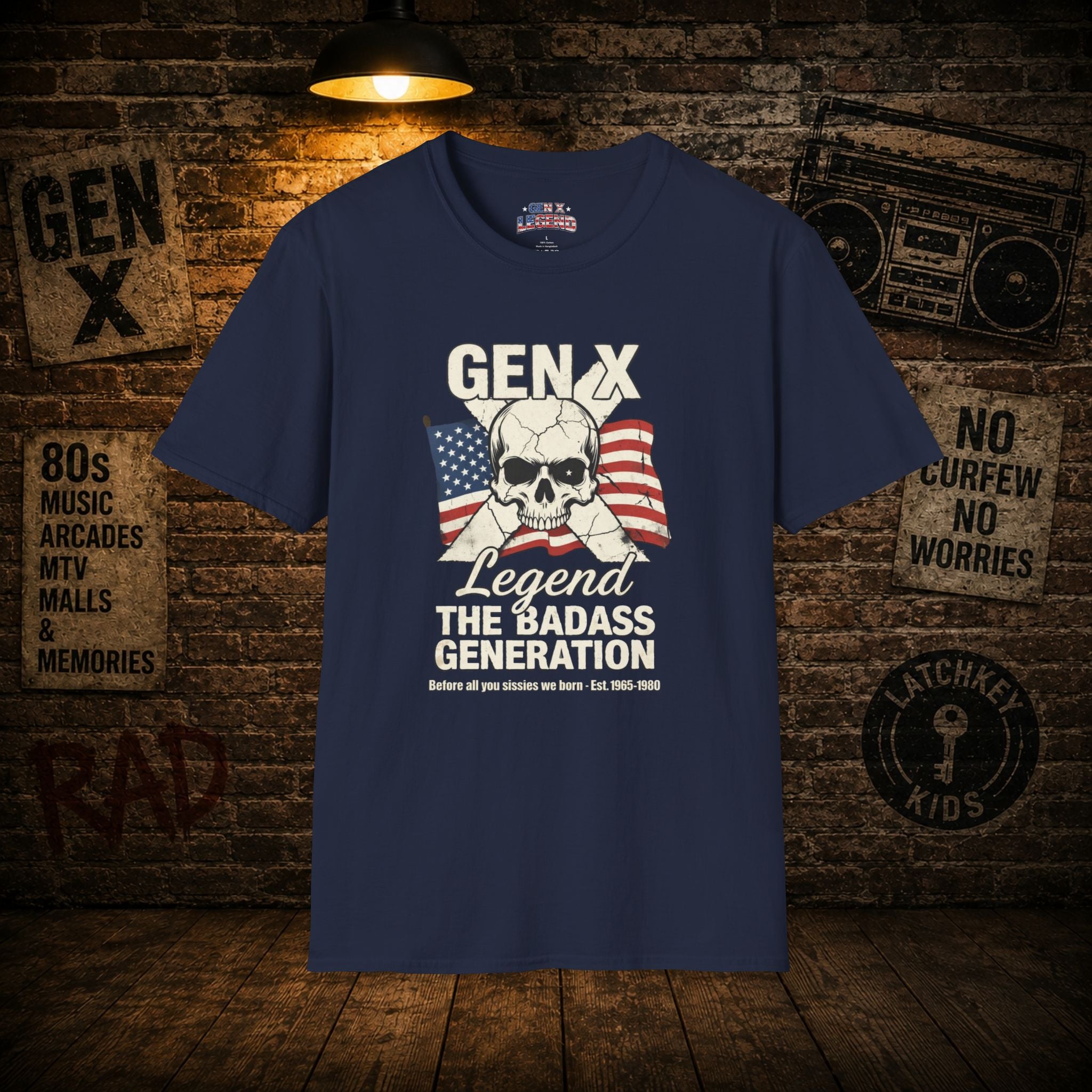 Gen X Legend T-Shirt — 'The Badass Generation'