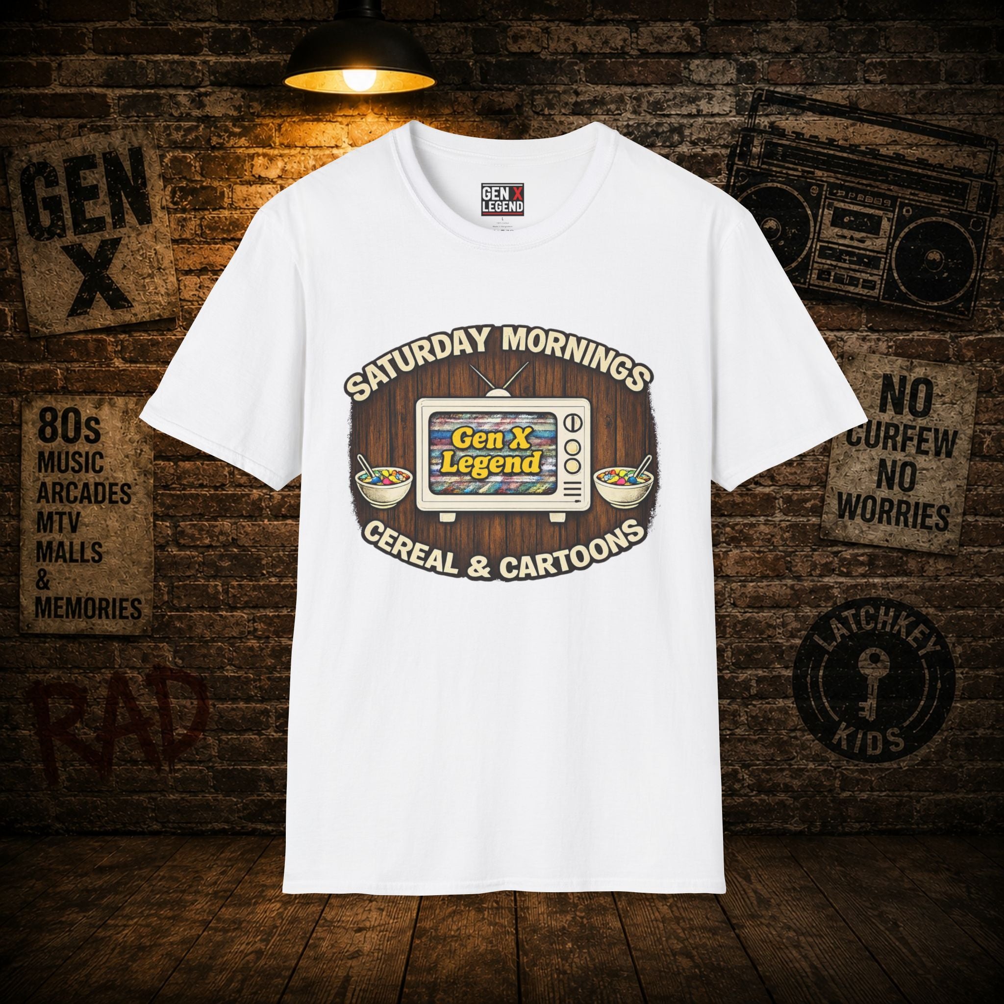 Gen X Legend T-Shirt — 'Saturday Mornings'