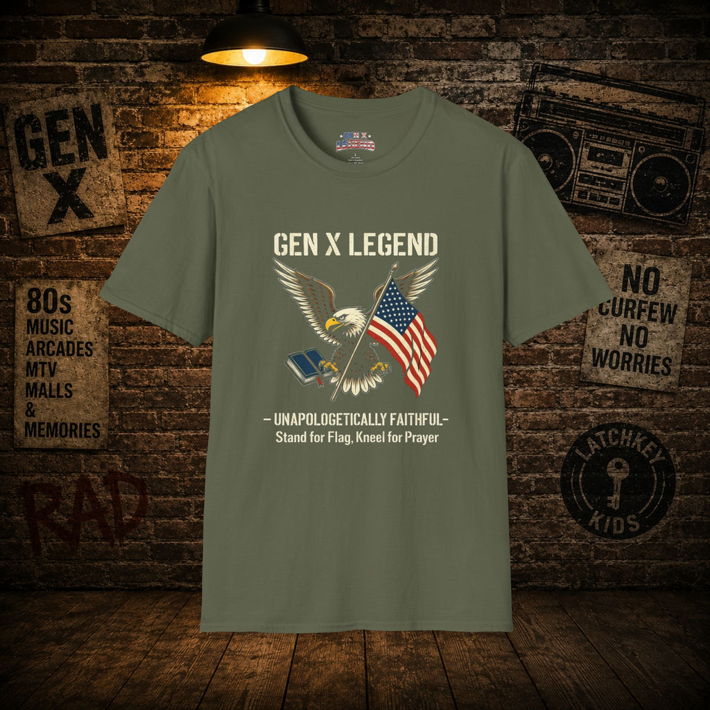 Gen X Legend T-Shirt — 'Unapologetically Faithful'