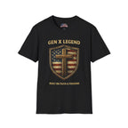 Gen X Legend T-Shirt — 'Built On Faith & Freedom' Tee