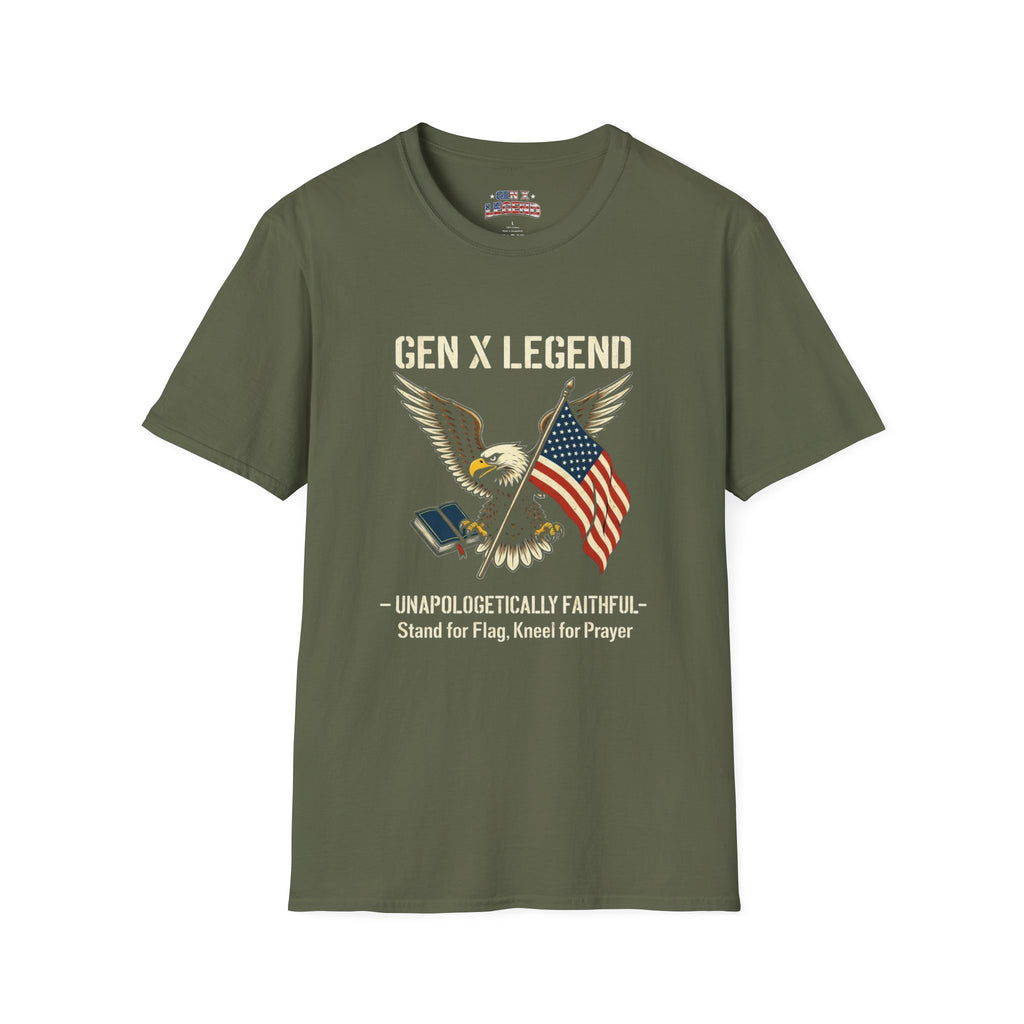 Gen X Legend T-Shirt — 'Unapologetically Faithful'