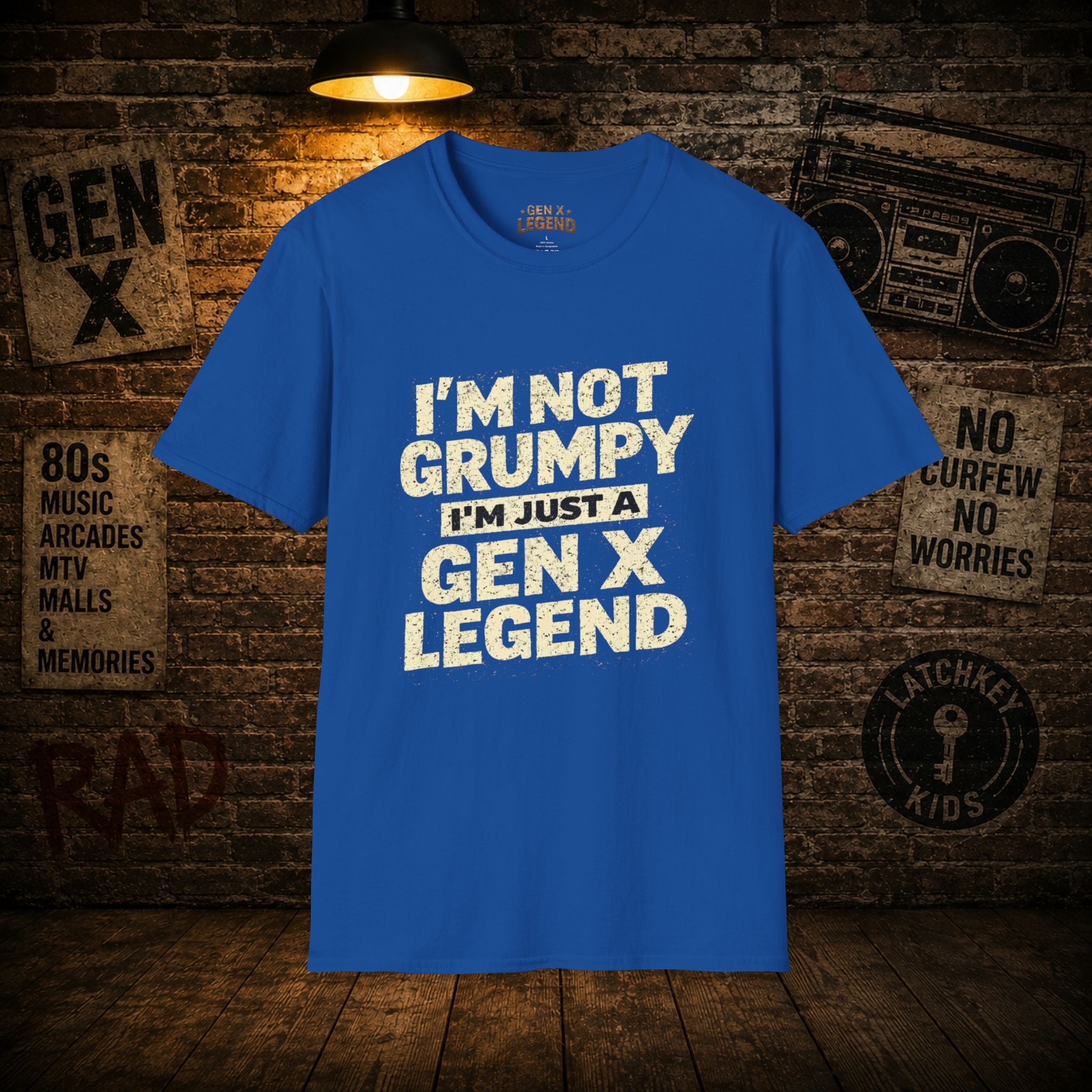 Gen X Legend T-Shirt — 'Not Grumpy'