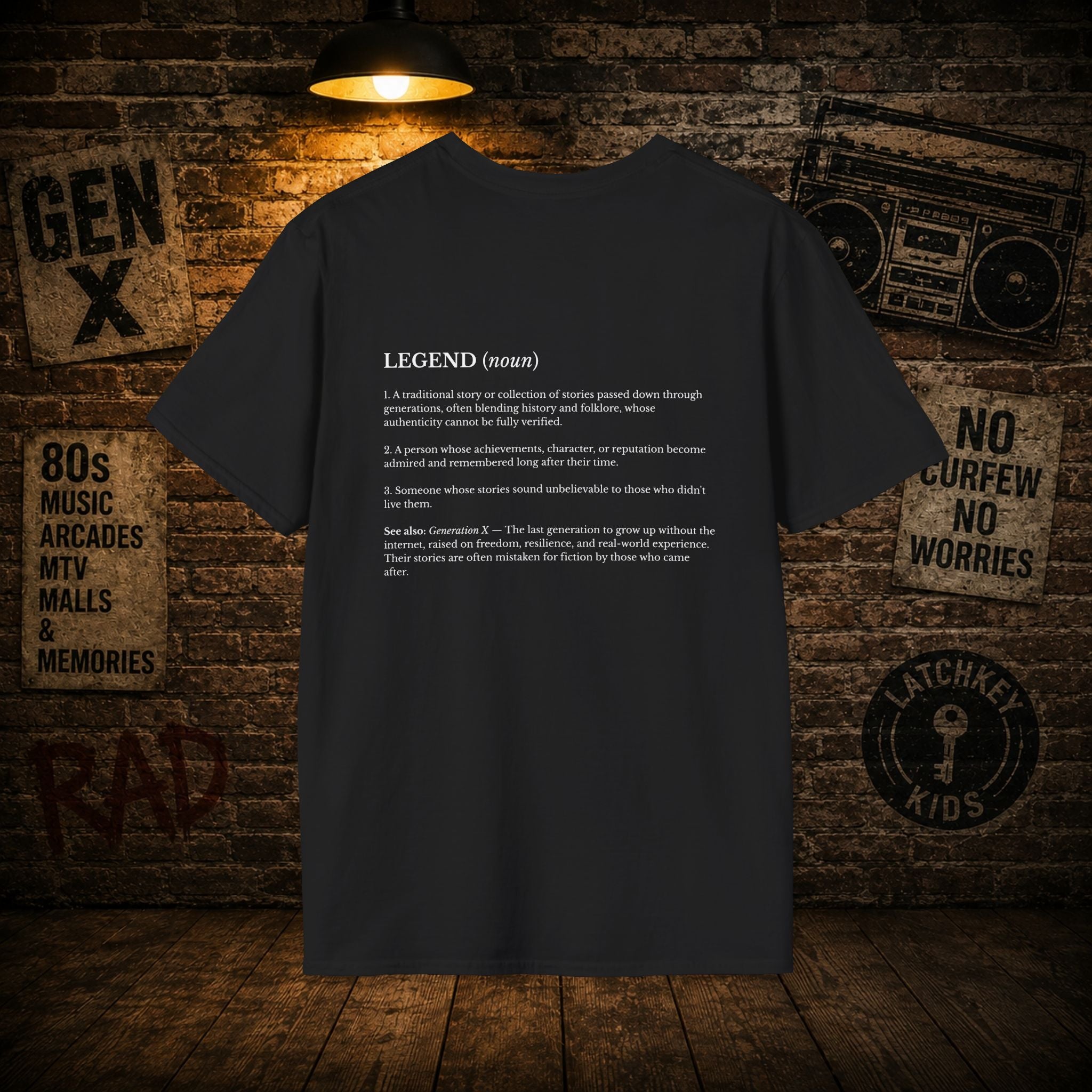 Gen X Legend T-Shirt — Legend Series - 'Definition'