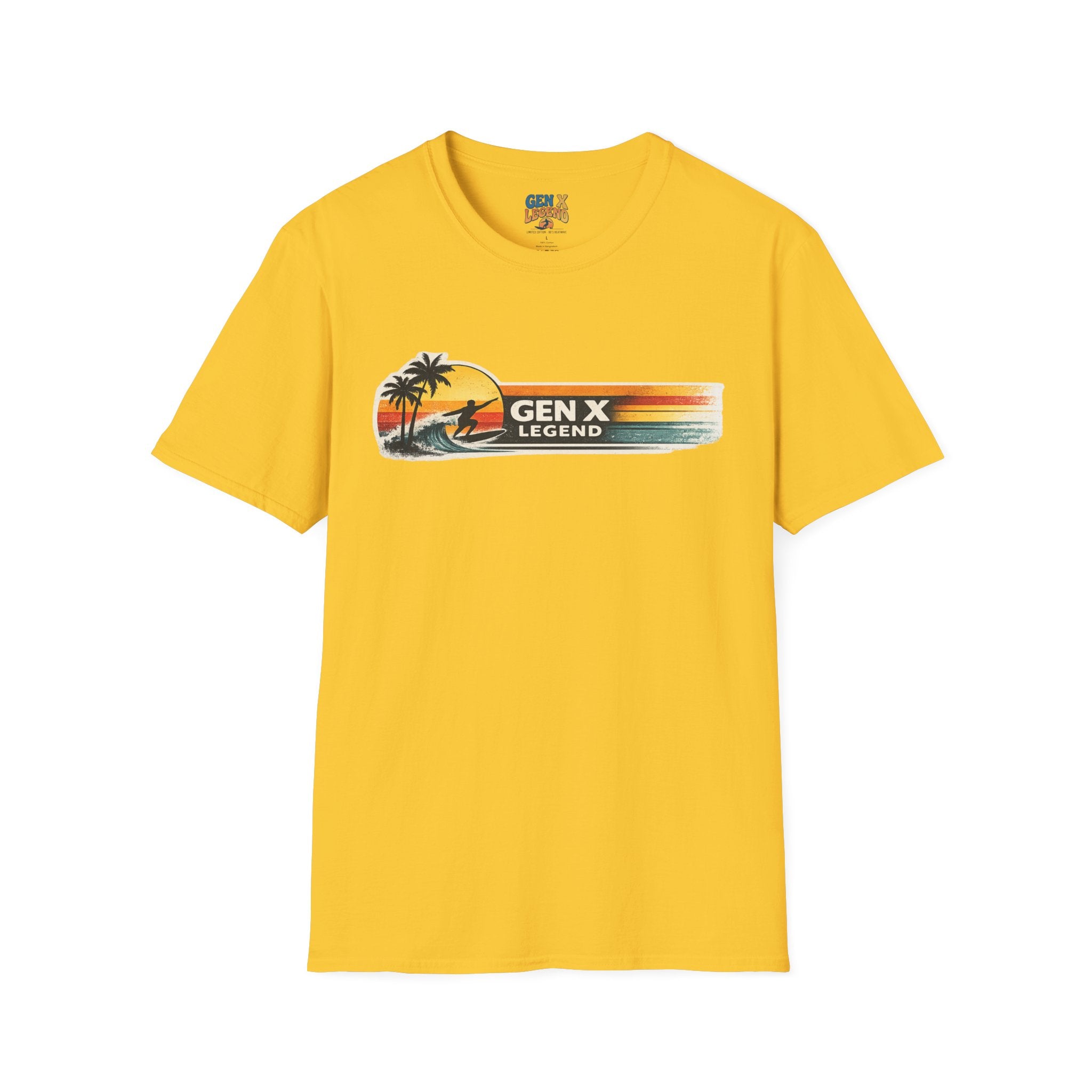 Gen X Legend T-Shirt — 80's Heatwave - 'Pacific Vibes'