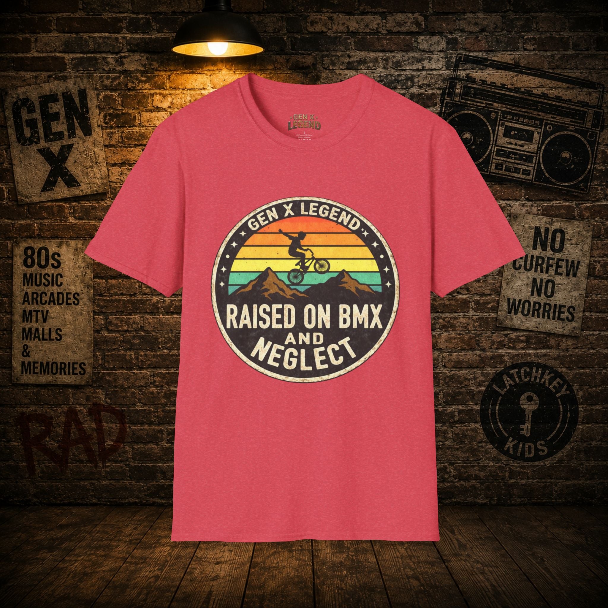 Gen X Legend T-Shirt — 'Raised on BMX'