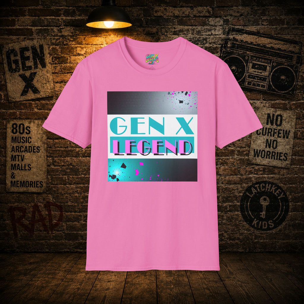Gen X Legend T-Shirt — 80's Heatwave - 'Miami Legend'