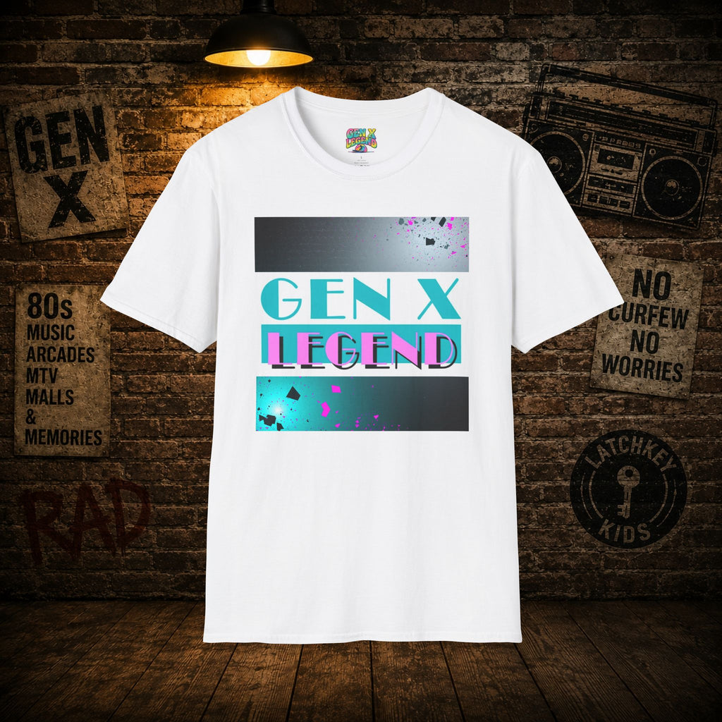 Gen X Legend T-Shirt — 80's Heatwave - 'Miami Legend'