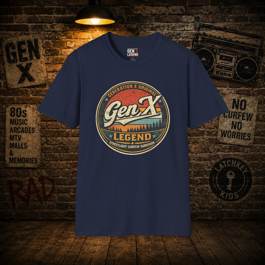Gen X Legend T-Shirt — 'Streetlight Curfew'