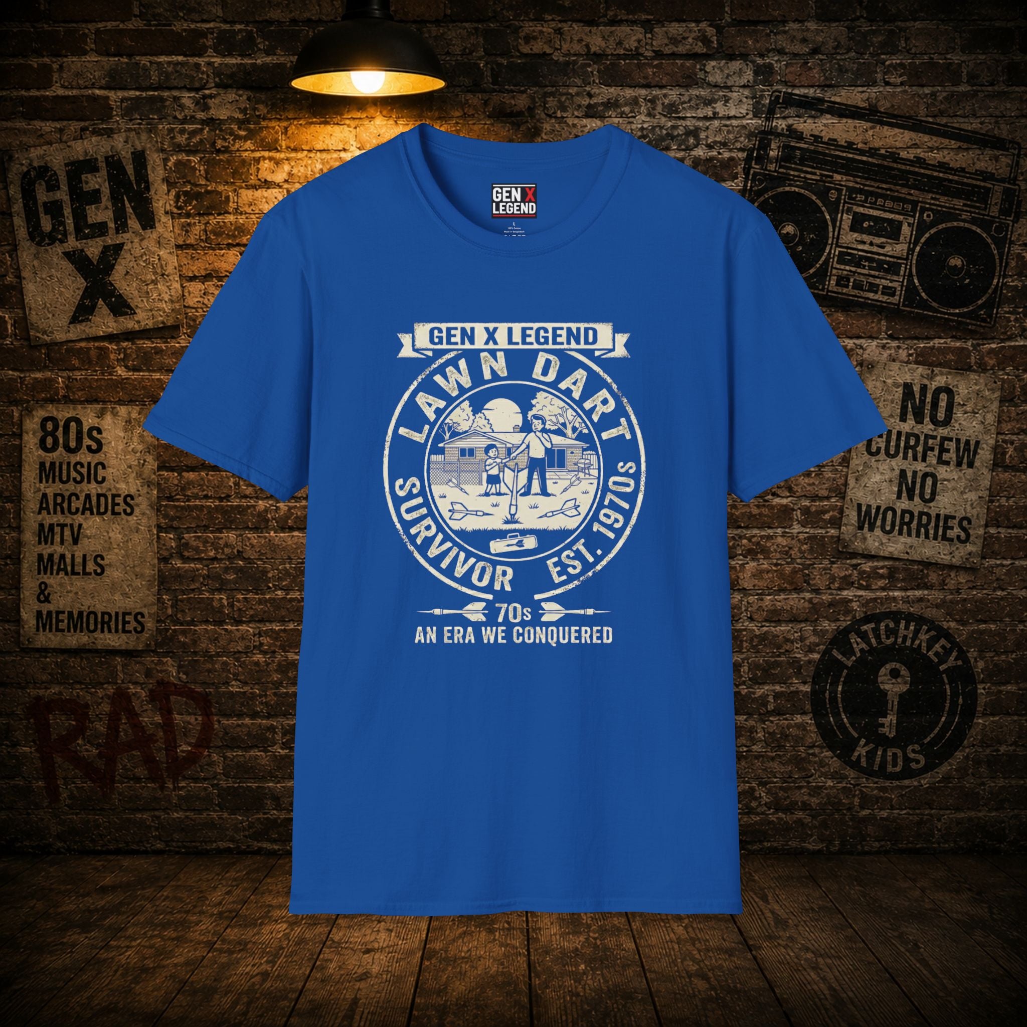 Gen X Legend T-Shirt — Lawn Dart Survivor