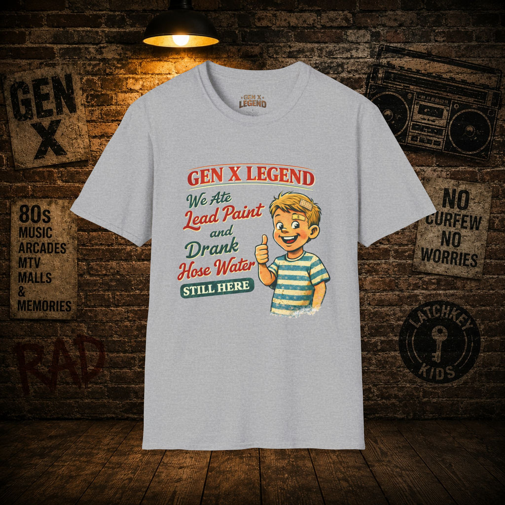 Gen X Legend T-Shirt — 'Ate Lead Paint' Tee