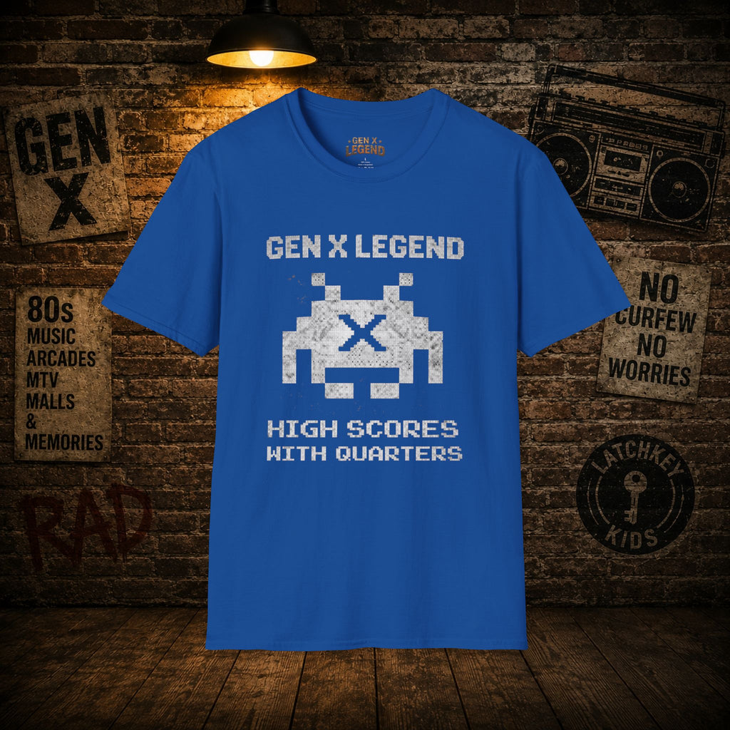 Gen X Legend T-Shirt — 'High Scores'