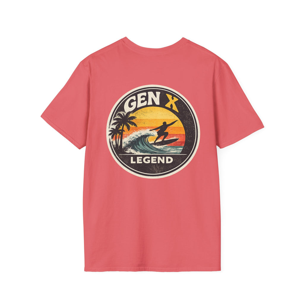 Gen X Legend T-Shirt — 80's Heatwave - 'Surf Legend'