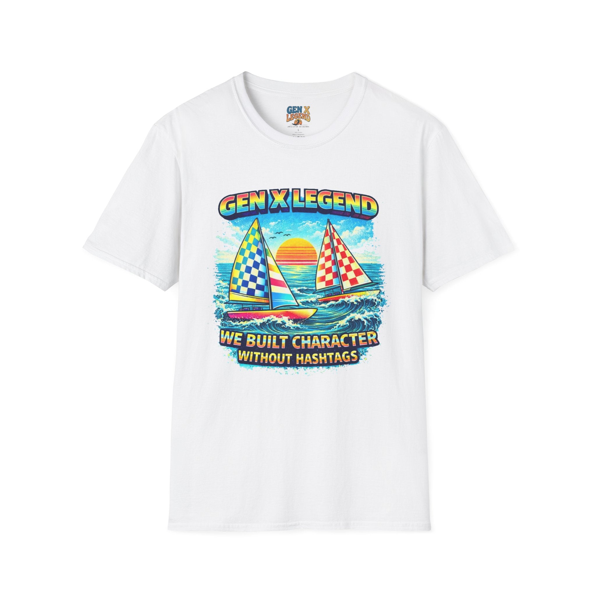 Gen X Legend T-Shirt — 80's Heatwave - 'Built Character'