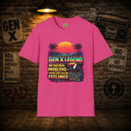 Gen X Legend T-Shirt — 80's Heatwave - 'Real Problems'