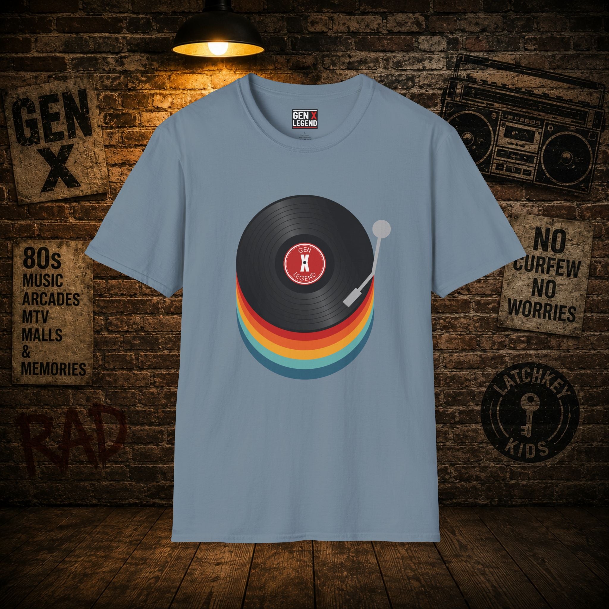 Gen X Legend T-Shirt - Vinyl Record
