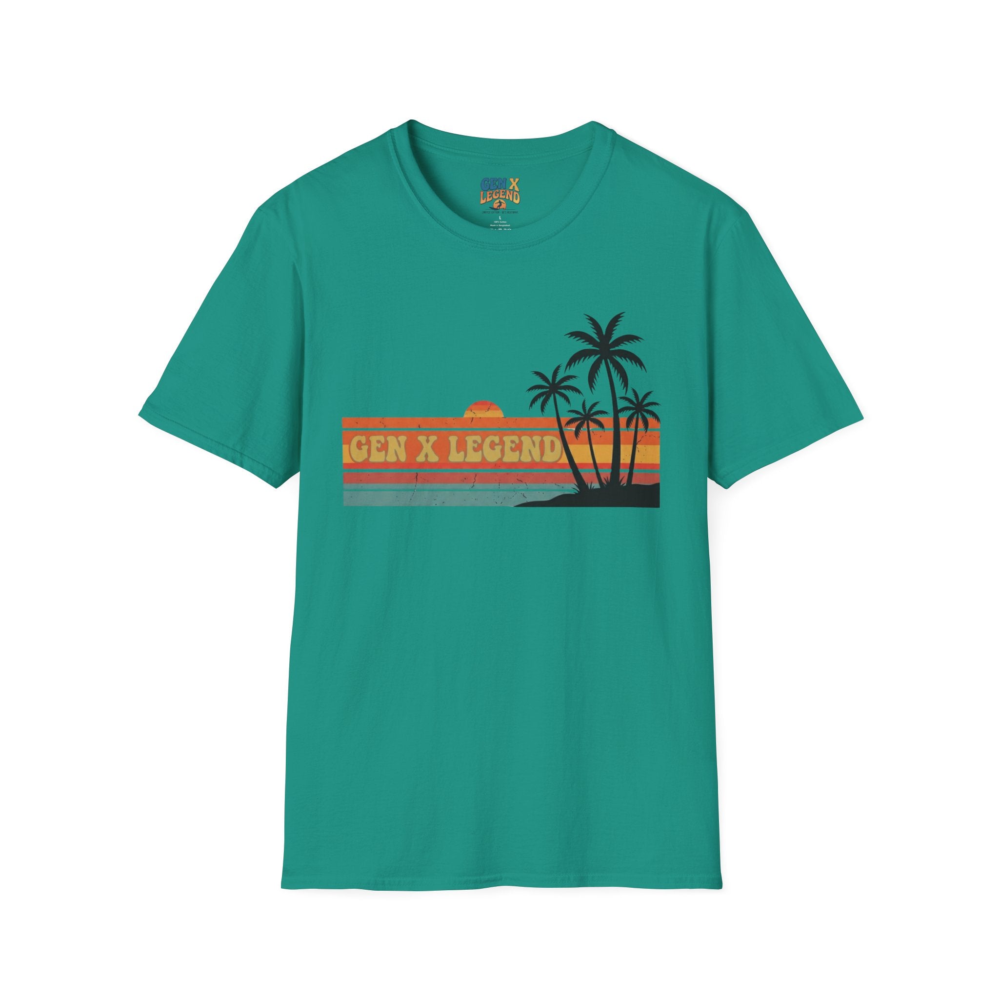 Gen X Legend T-Shirt — 80's Heatwave - 'Pacific Beach'