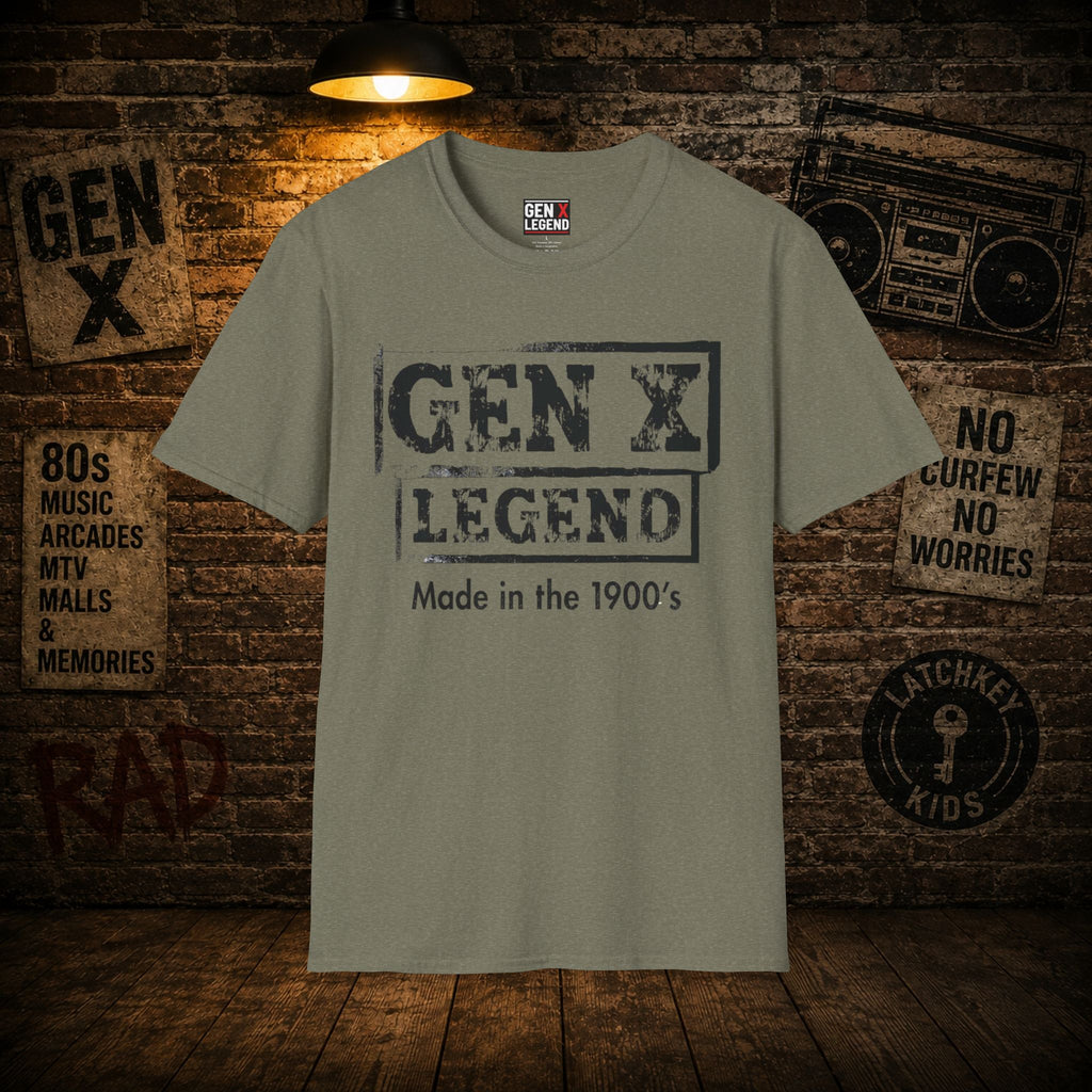 Gen X Legend T-Shirt — 'Made in the 1900's'