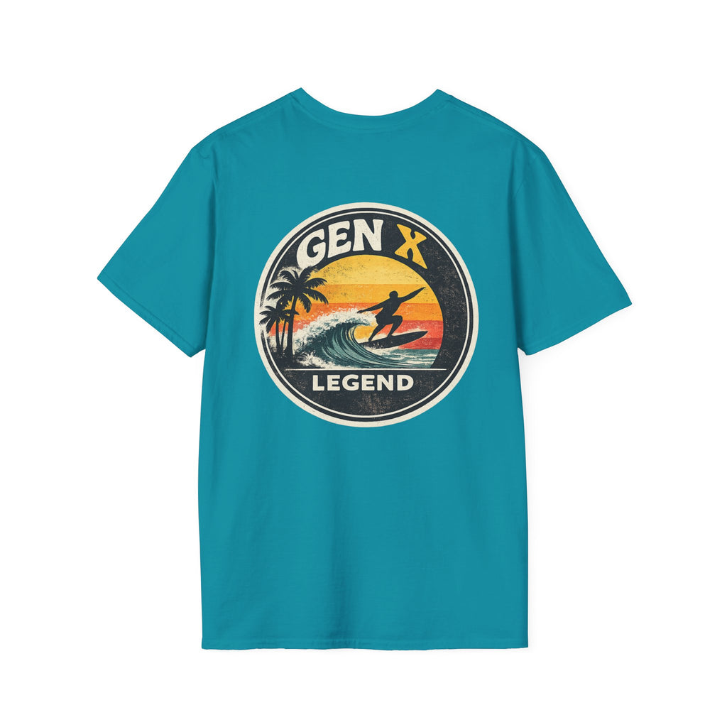 Gen X Legend T-Shirt — 80's Heatwave - 'Surf Legend'