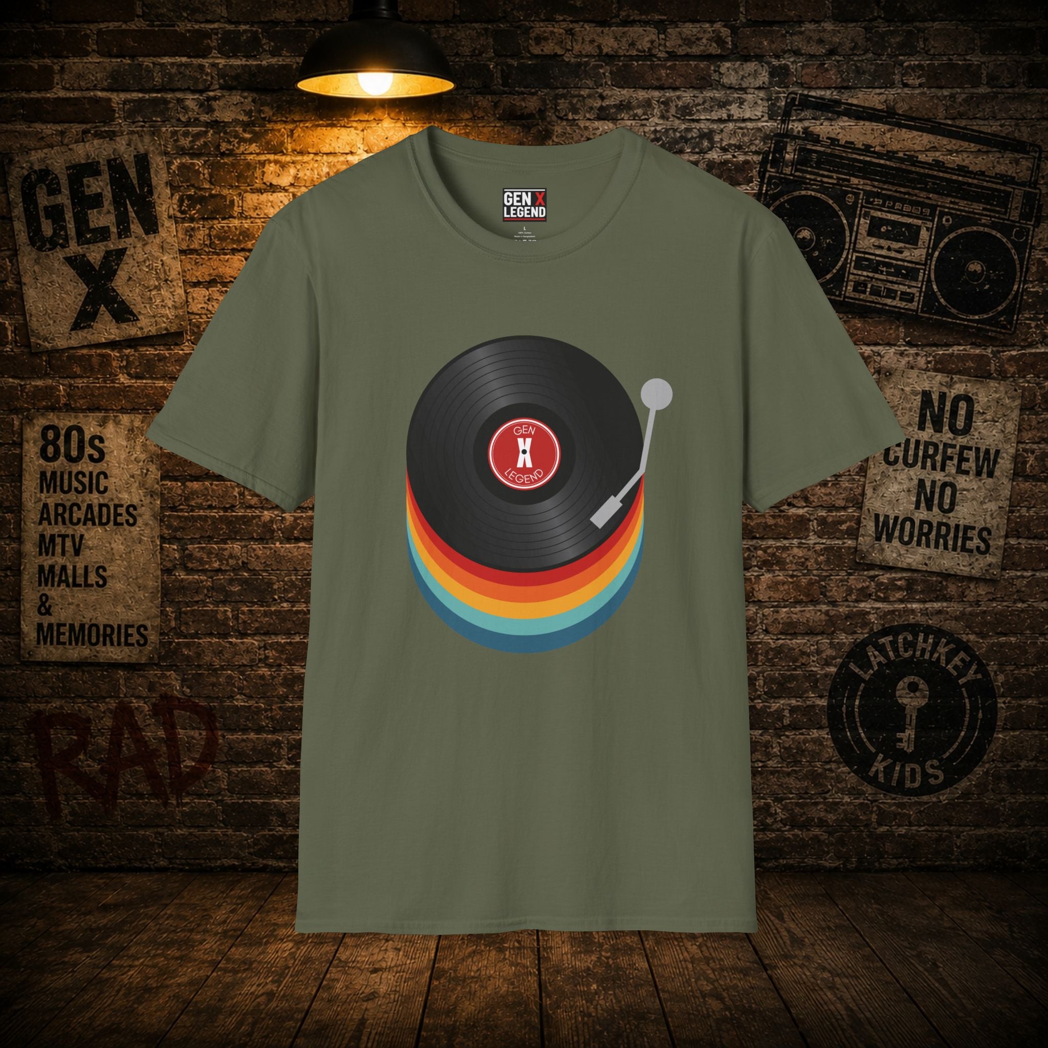 Gen X Legend T-Shirt - Vinyl Record
