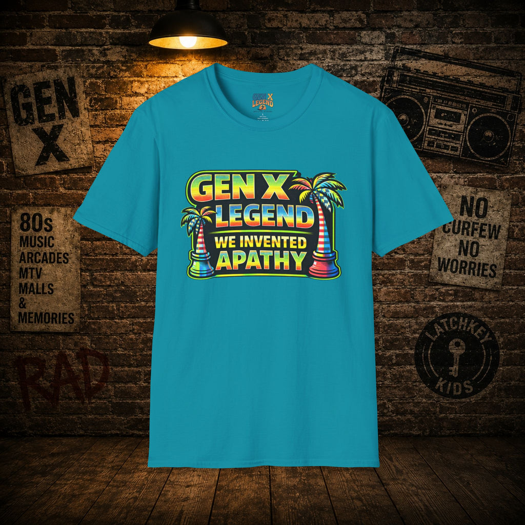 Gen X Legend T-Shirt — 80's Heatwave - 'Apathy'