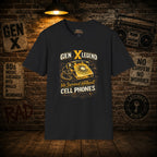Gen X Legend T-Shirt — 'Survived Without Cell Phones'