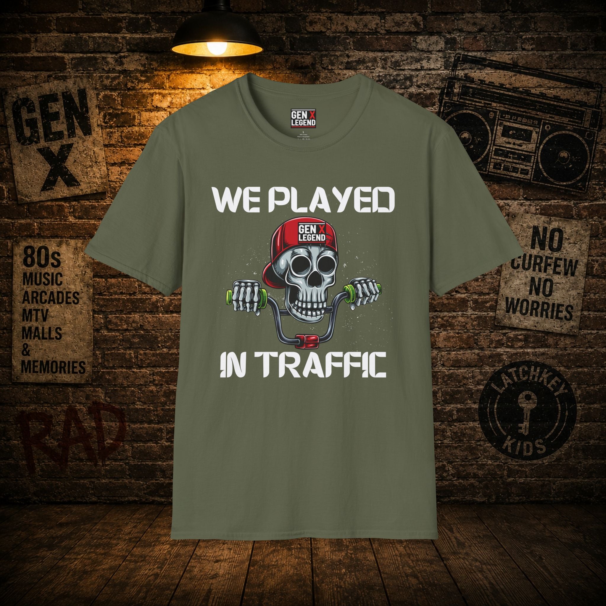 Gen X Legend T-Shirt - We Played In Traffic