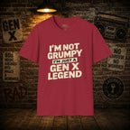Gen X Legend T-Shirt — 'Not Grumpy'
