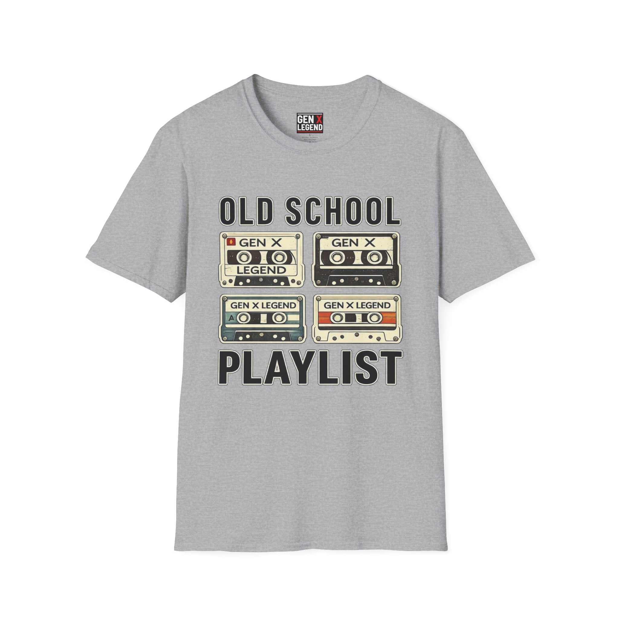 Gen X Legend T-Shirt — 'Old School Playlist'