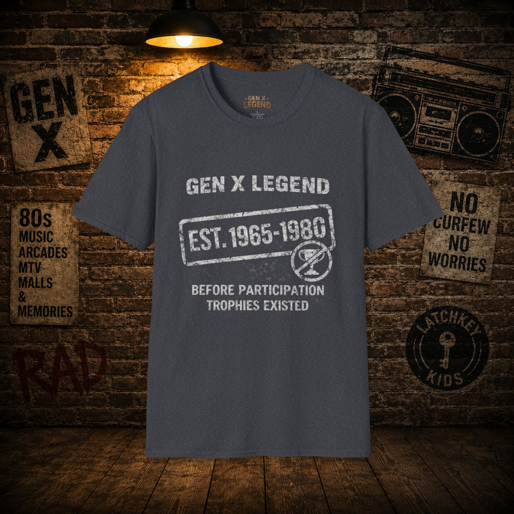 Gen X Legend T-Shirt — 'Est 1965-1980'