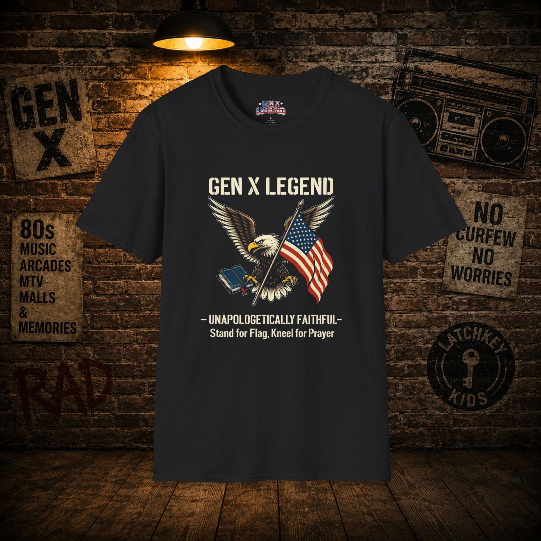 Gen X Legend T-Shirt — 'Unapologetically Faithful'