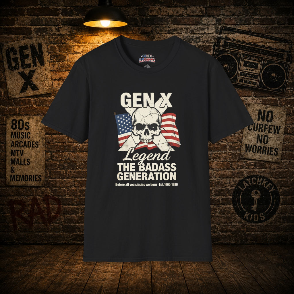 Gen X Legend T-Shirt — 'The Badass Generation'