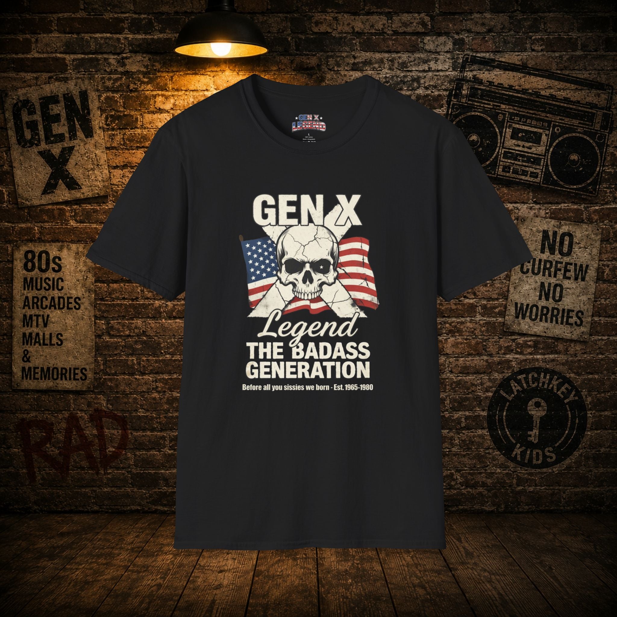 Gen X Legend T-Shirt — 'The Badass Generation'