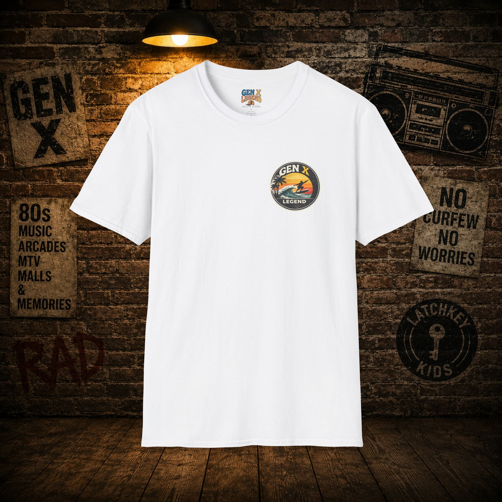 Gen X Legend T-Shirt — 80's Heatwave - 'Surf Legend'