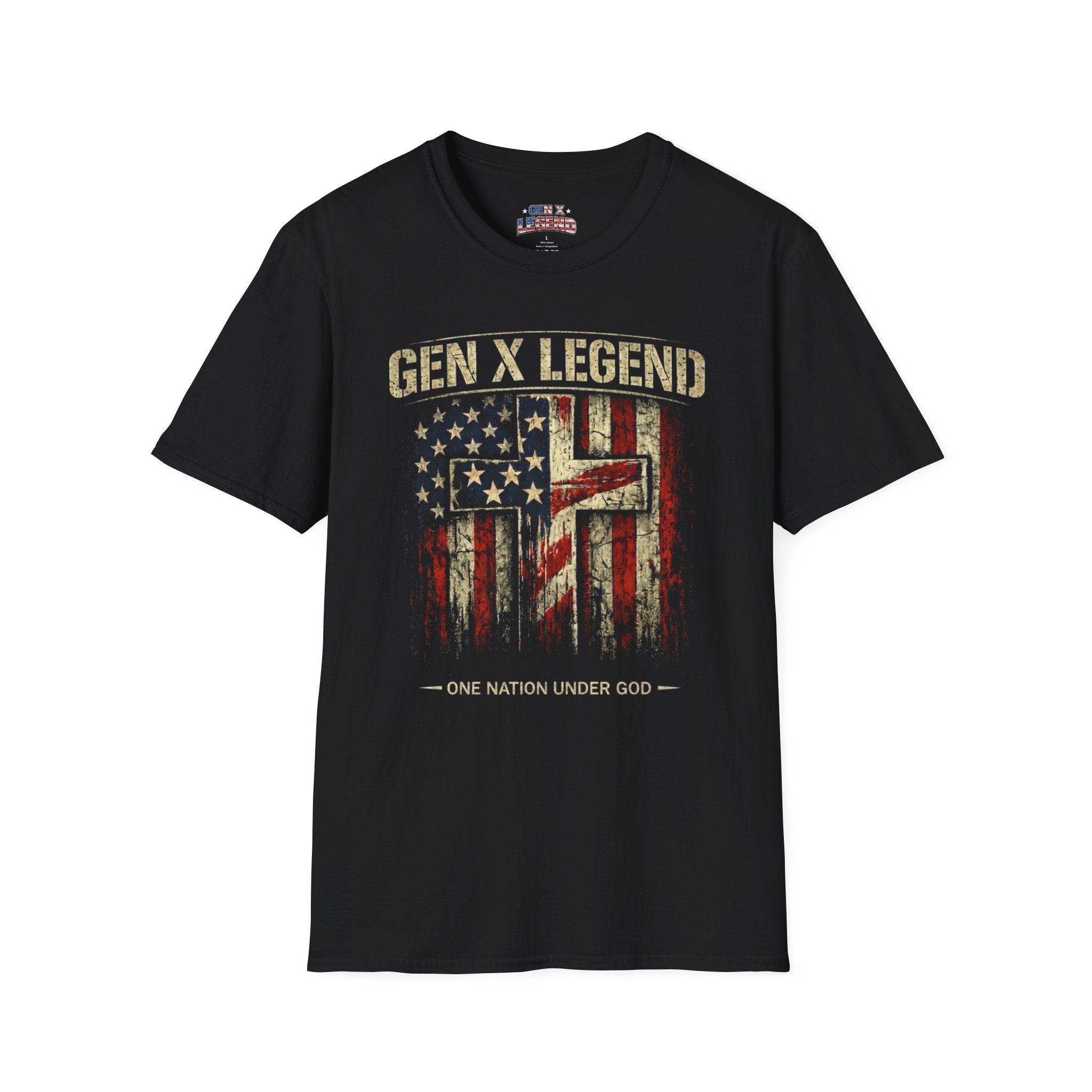 Gen X Legend T-Shirt — 'One Nation Under God'  Tee
