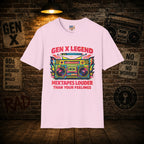 Gen X Legend T-Shirt — 80's Heatwave - 'Mixtapes'