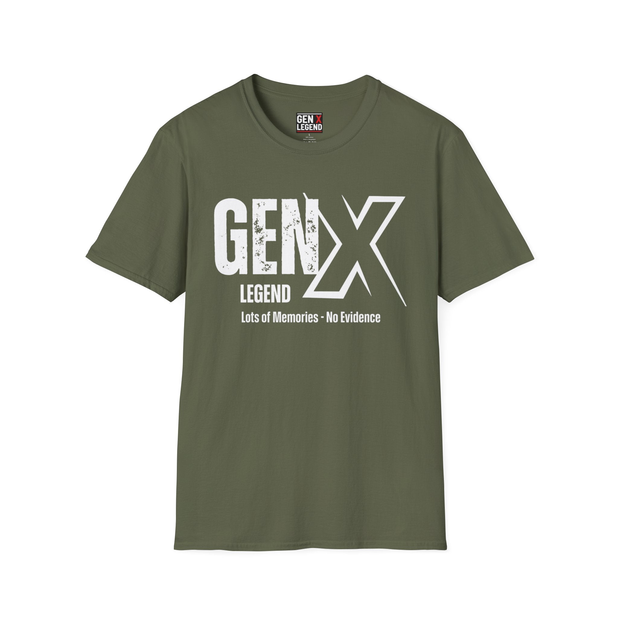 Gen X Legend T-Shirt — 'No Evidence'