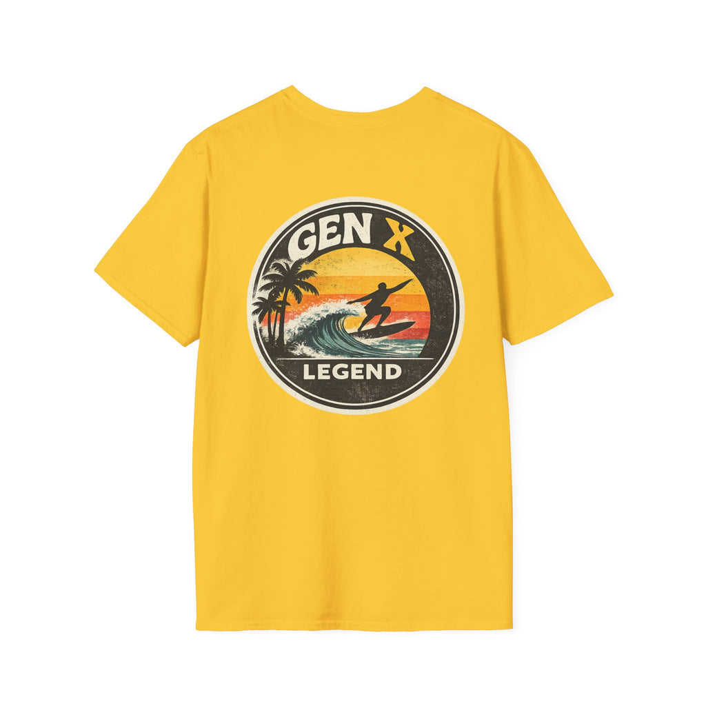 Gen X Legend T-Shirt — 80's Heatwave - 'Surf Legend'