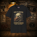 Gen X Legend T-Shirt — 'Patriotic' American Flag Tee
