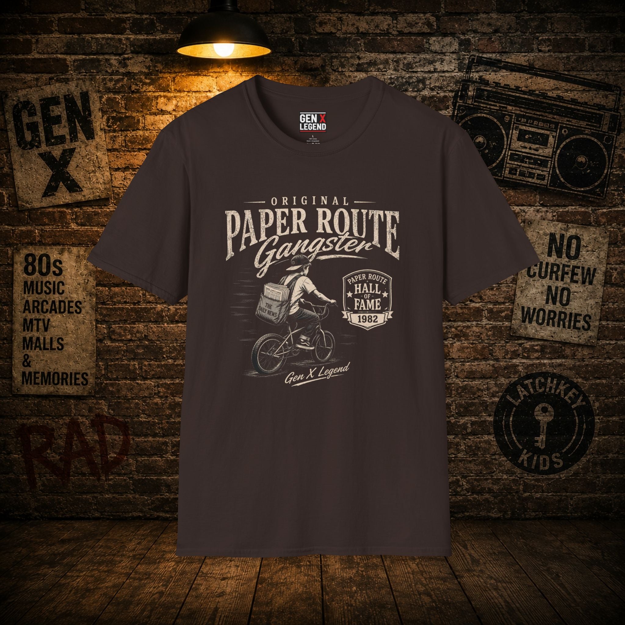 Gen X Legend T-Shirt — Paper Route Gangster