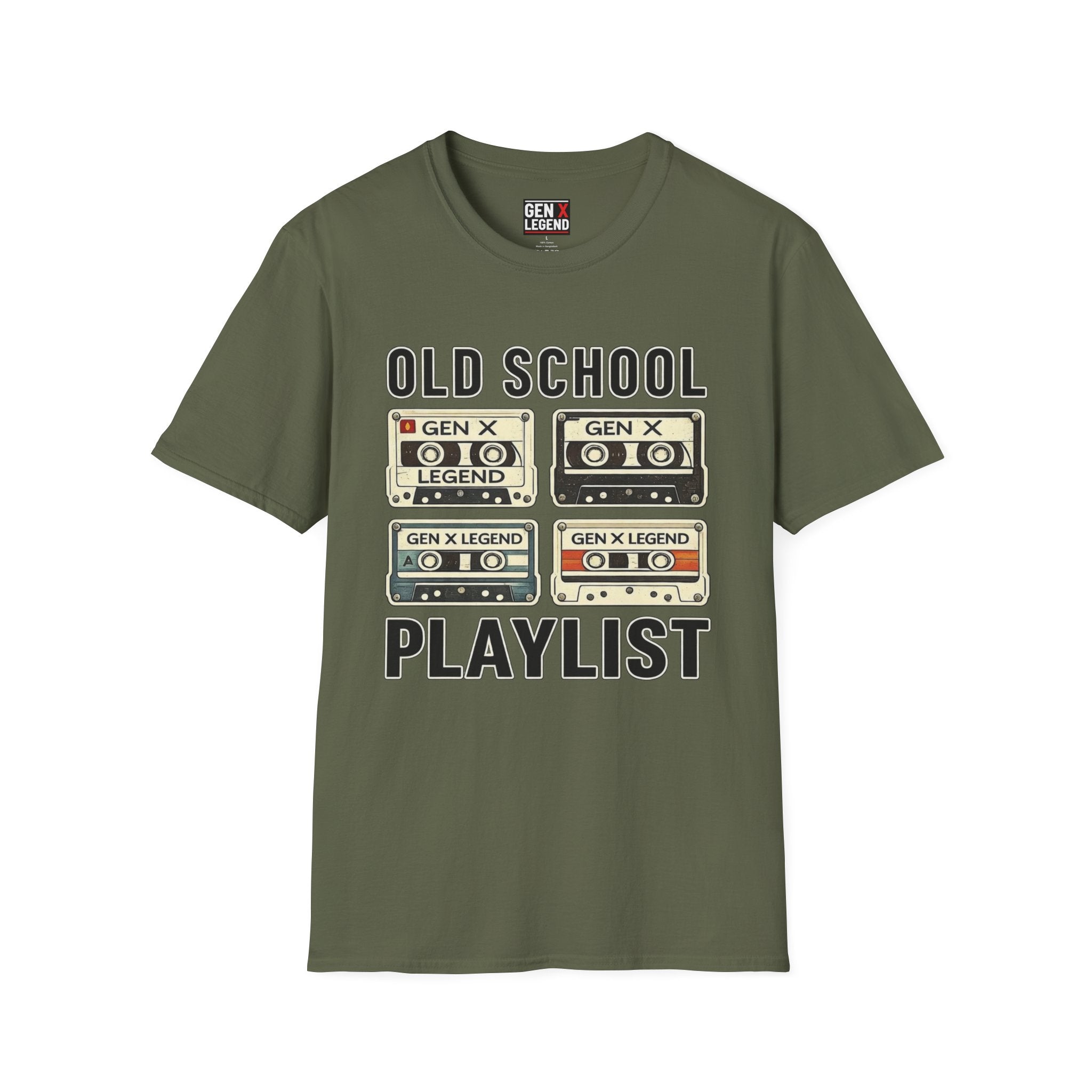 Gen X Legend T-Shirt — 'Old School Playlist'