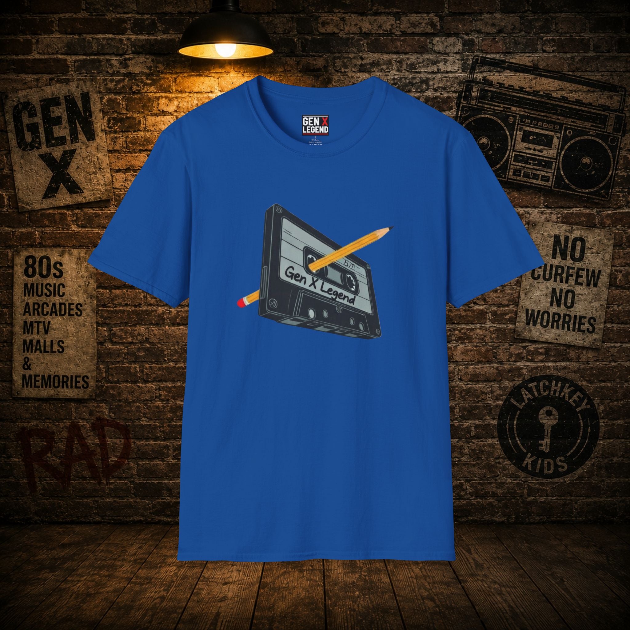 Gen X Legend T-Shirt — 'Cassette Legend'