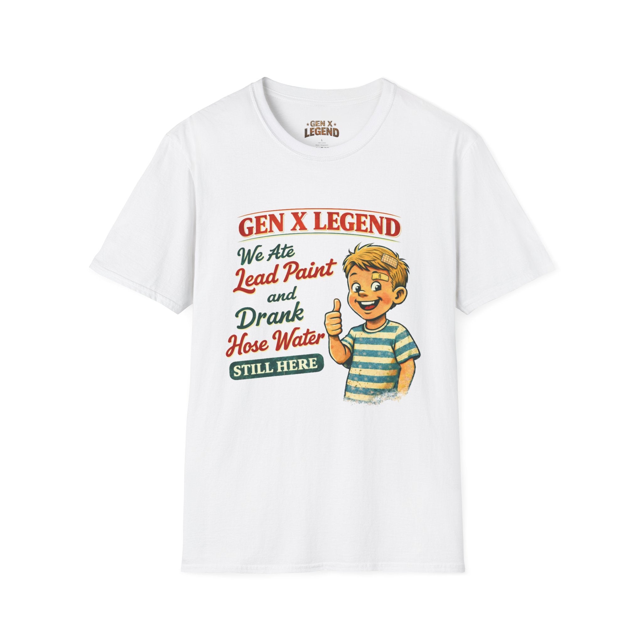 Gen X Legend T-Shirt — 'Ate Lead Paint' Tee