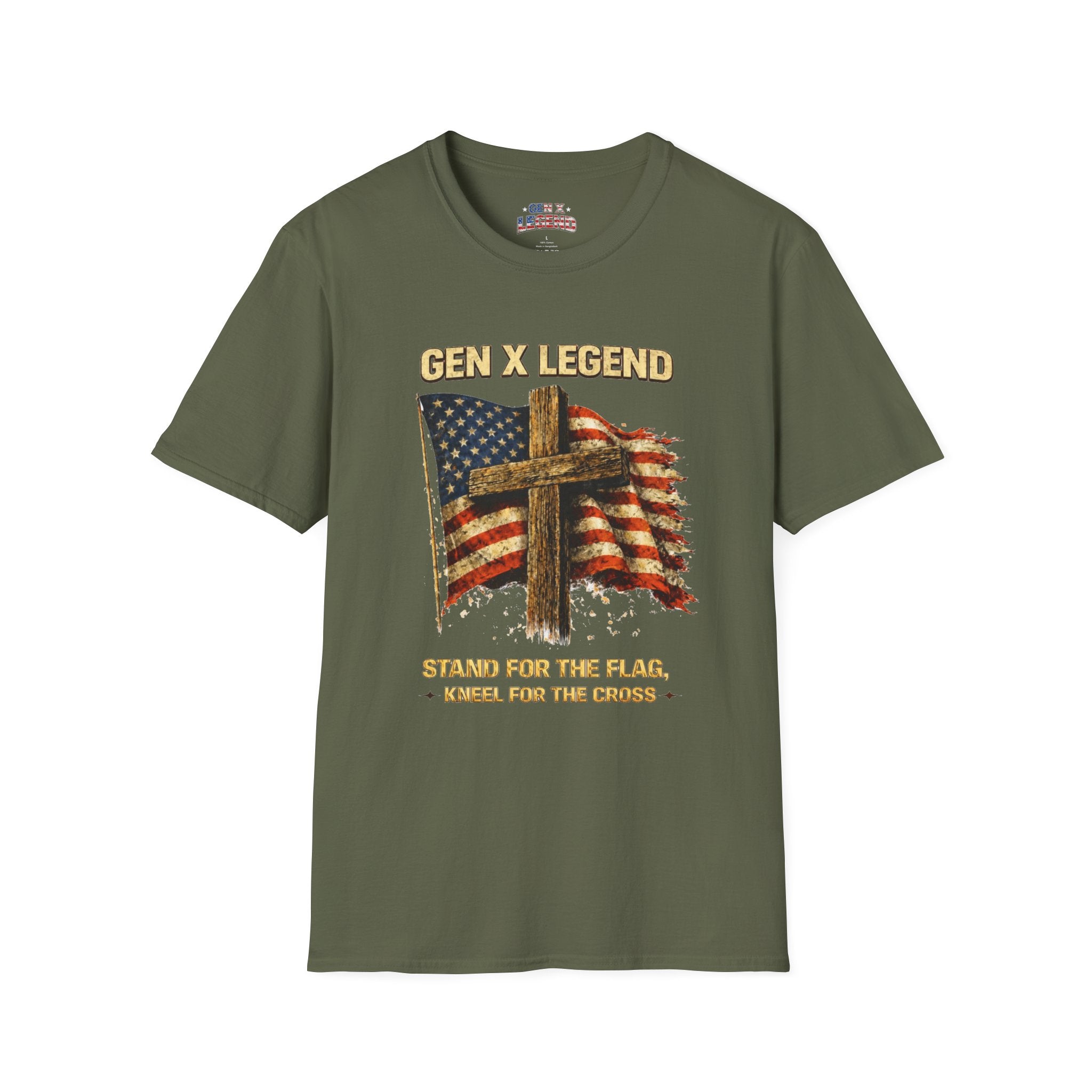 Gen X Legend T-Shirt — 'Stand For The Flag'