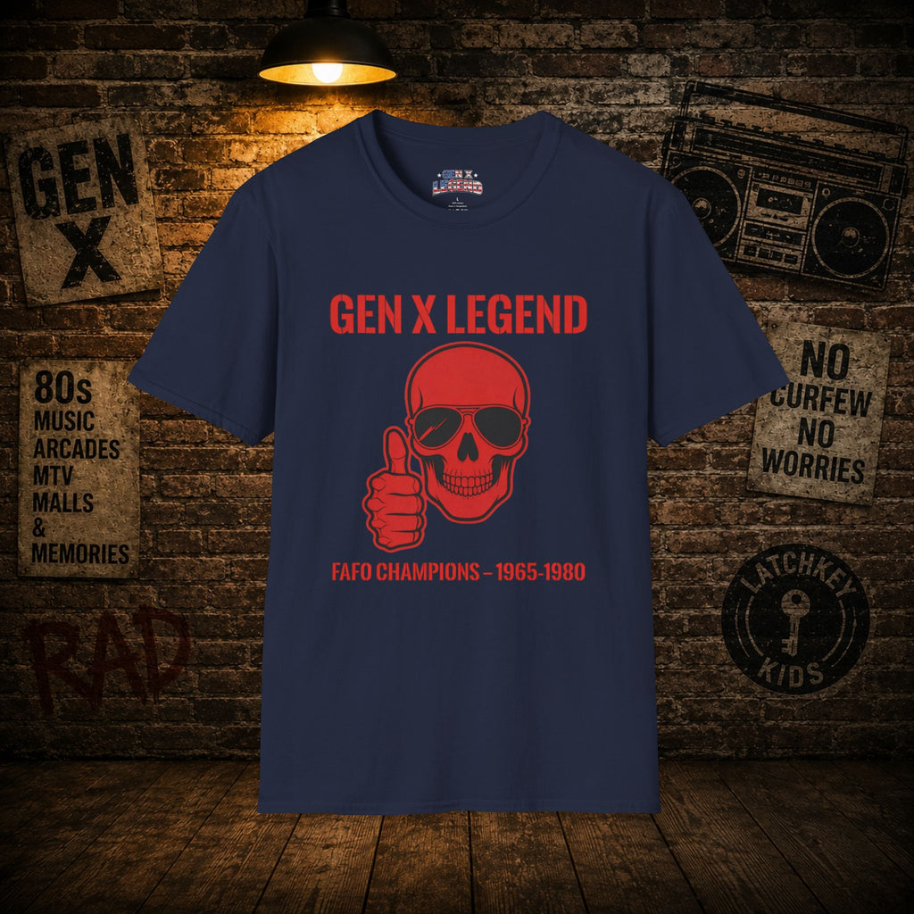 Gen X Legend T-Shirt — 'FAFO Champions'