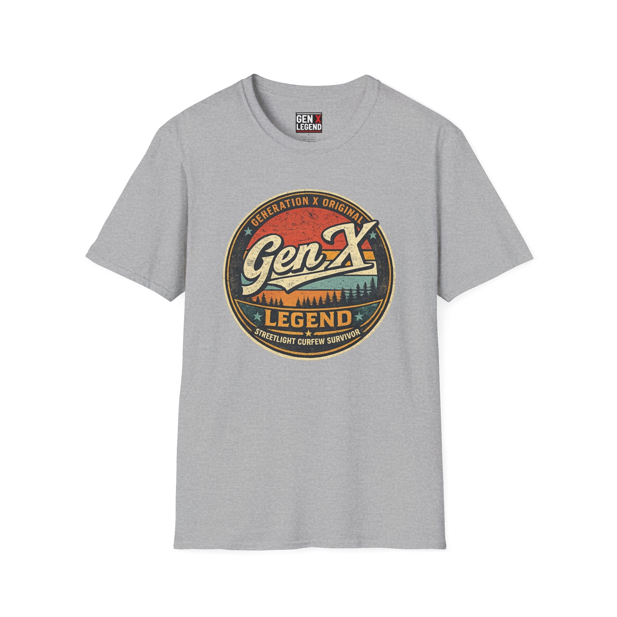 Gen X Legend T-Shirt — 'Streetlight Curfew'