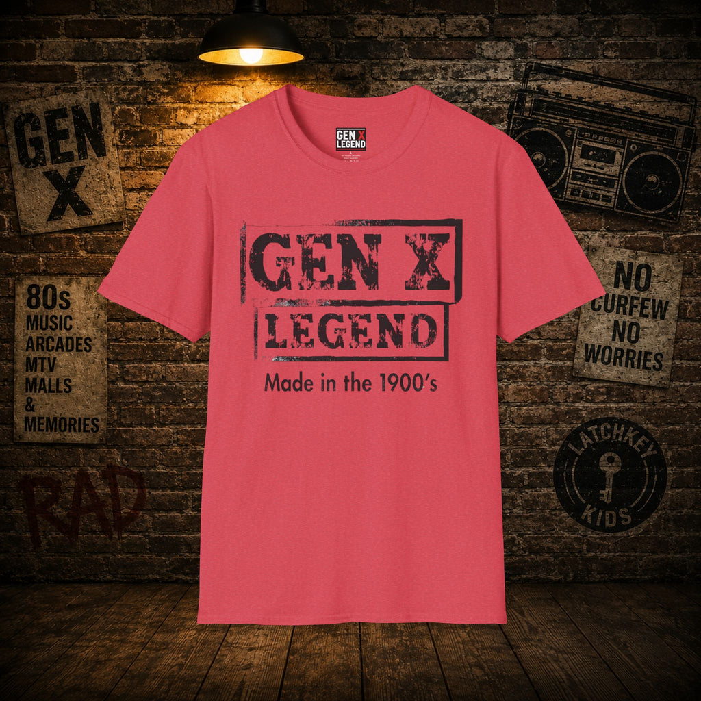 Gen X Legend T-Shirt — 'Made in the 1900's'